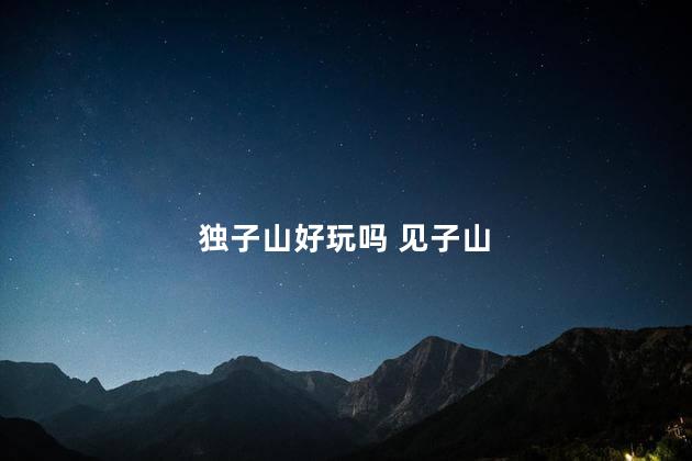 独子山好玩吗 见子山